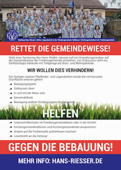 Plakat a3 Gemeindewiese